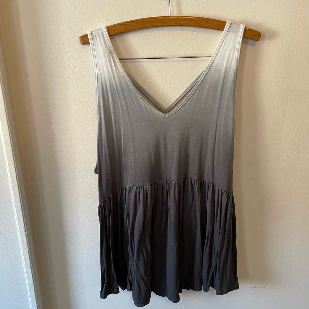 Women’s tri-color Super Soft Torrid blouse